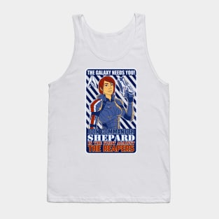 JOIN COMMANDER SHEPARD Tank Top